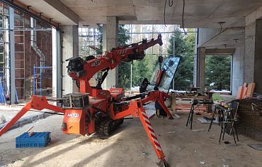 Монтаж тяжелых стеклопакетов весом до 600 кг