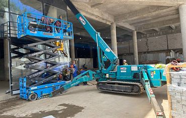 Мини-крана и ножничный подъемник Арлифт