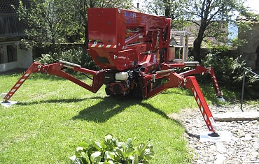 Компактность спайдер-вышки