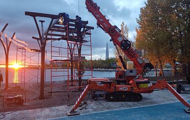 Монтаж металлоконструкций SPX527